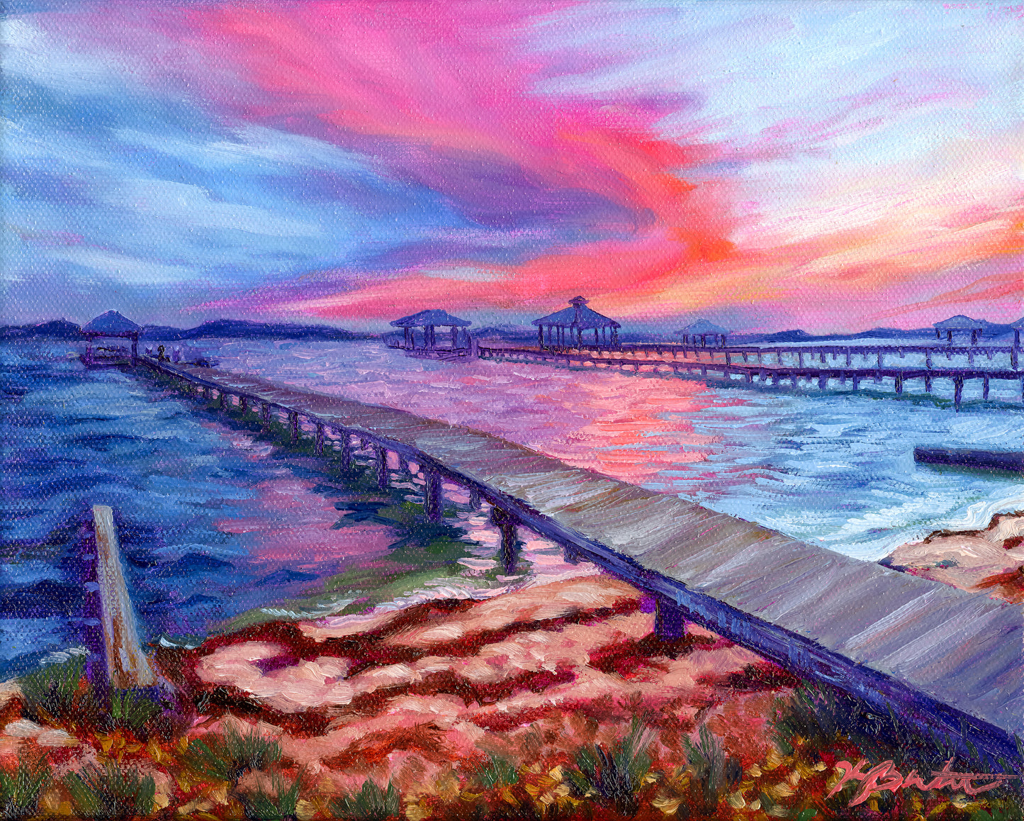 "BJ's on Wolf's Bay" Fine Art Prints