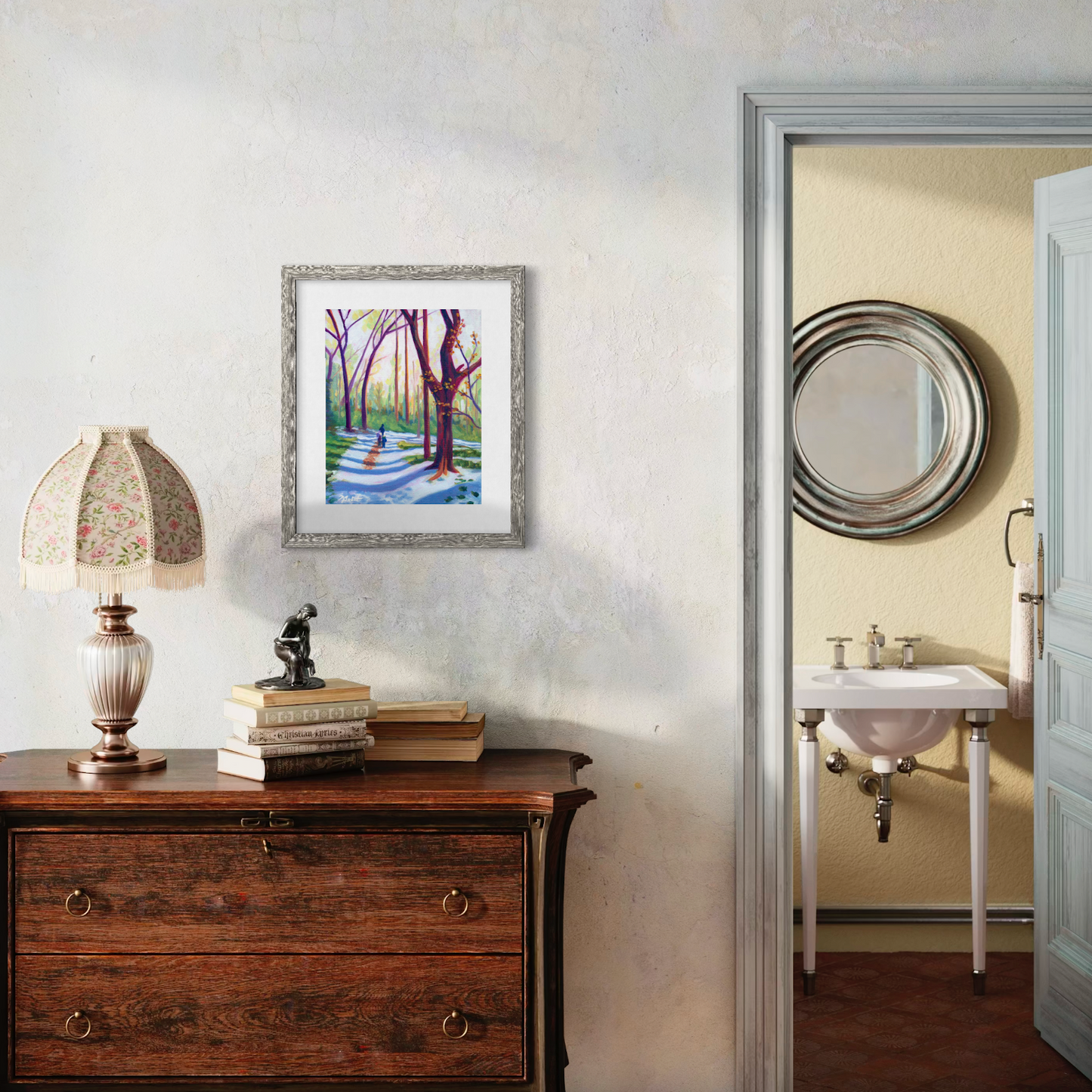 Fine Art Print "Winter's Walk"