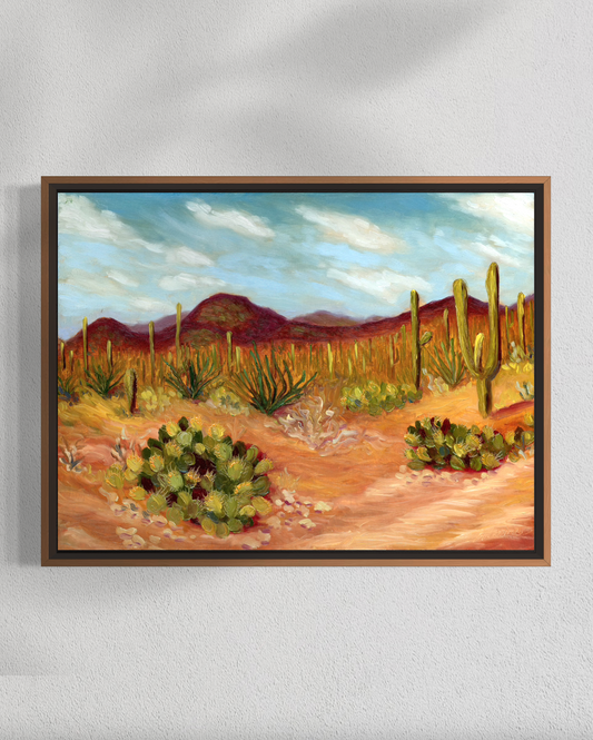 "Cactus Fields" Fine Art Prints