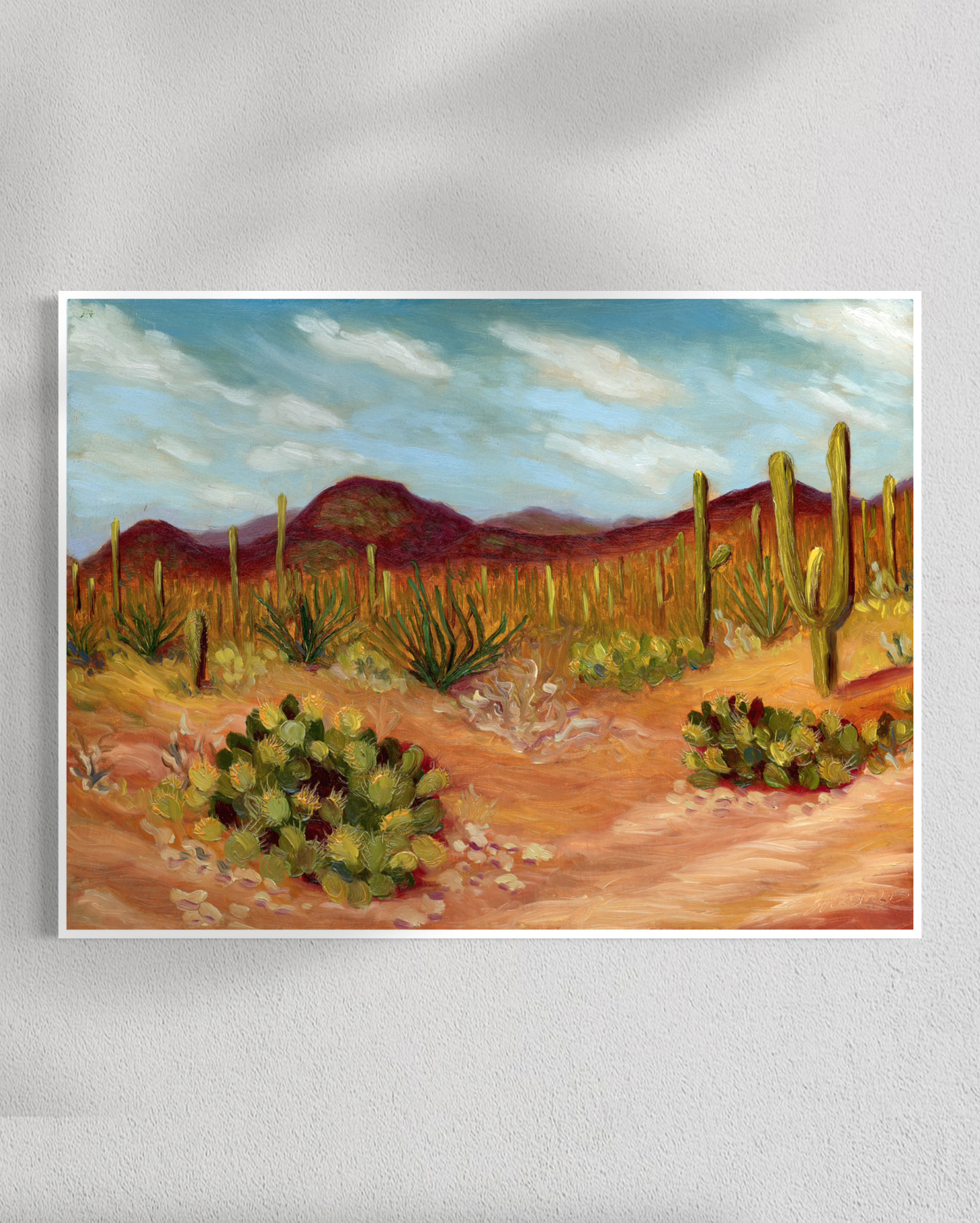 "Cactus Fields" Fine Art Prints