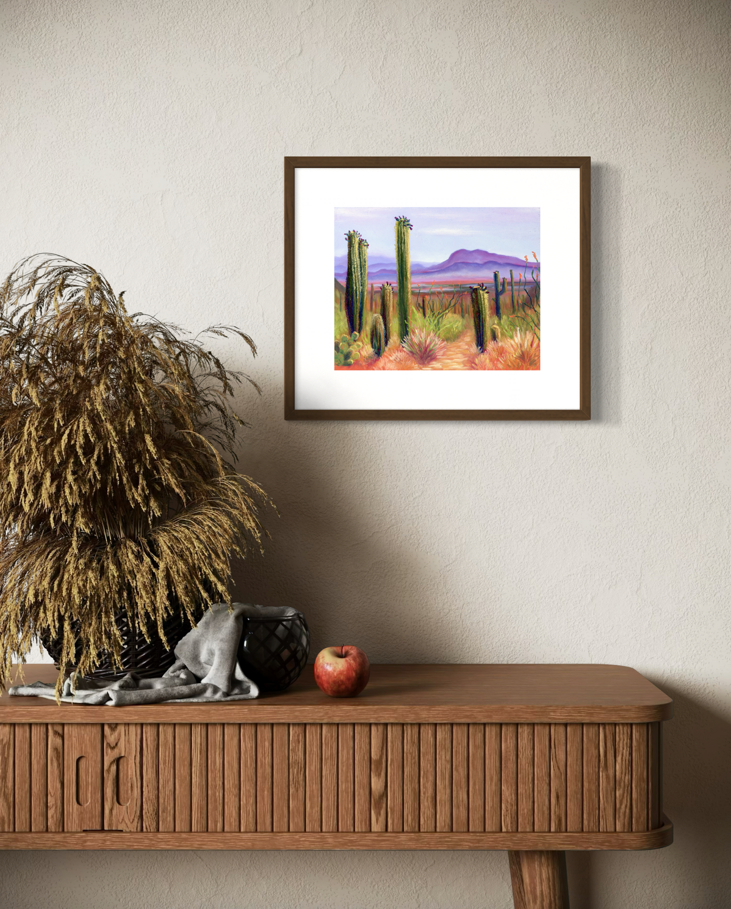 Fine Art print of "Saguaro Distance"