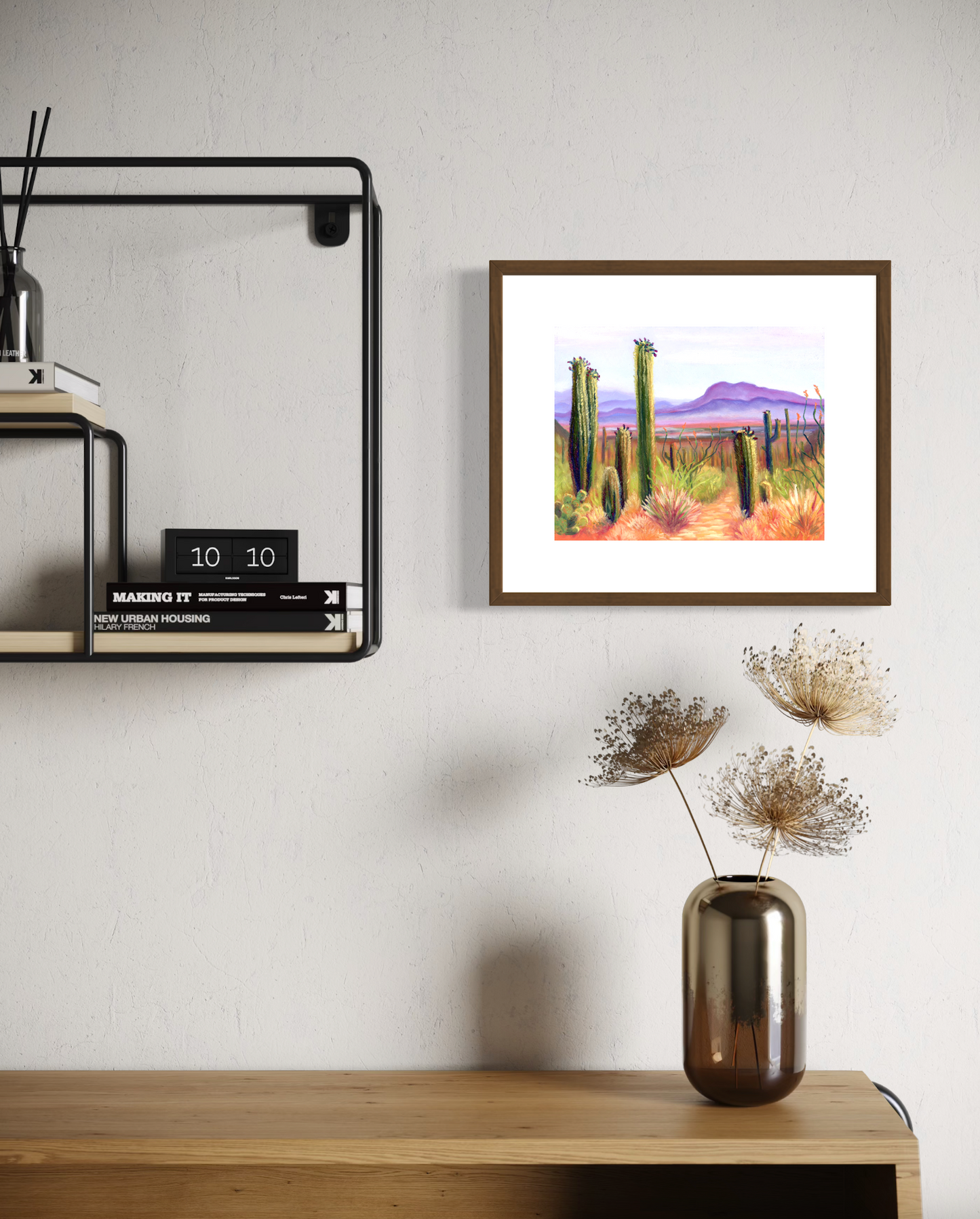 Fine Art print of "Saguaro Distance"