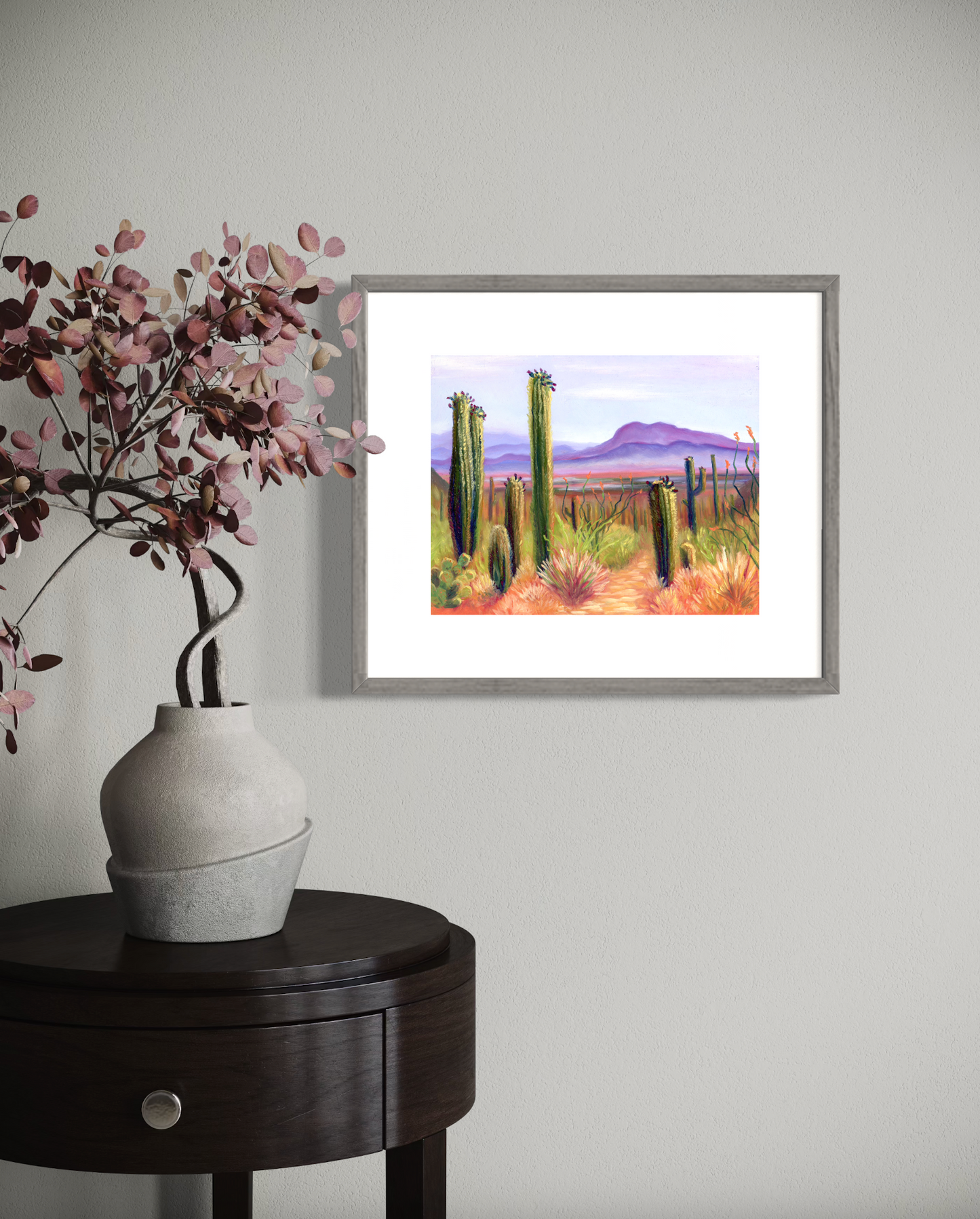 Fine Art print of "Saguaro Distance"