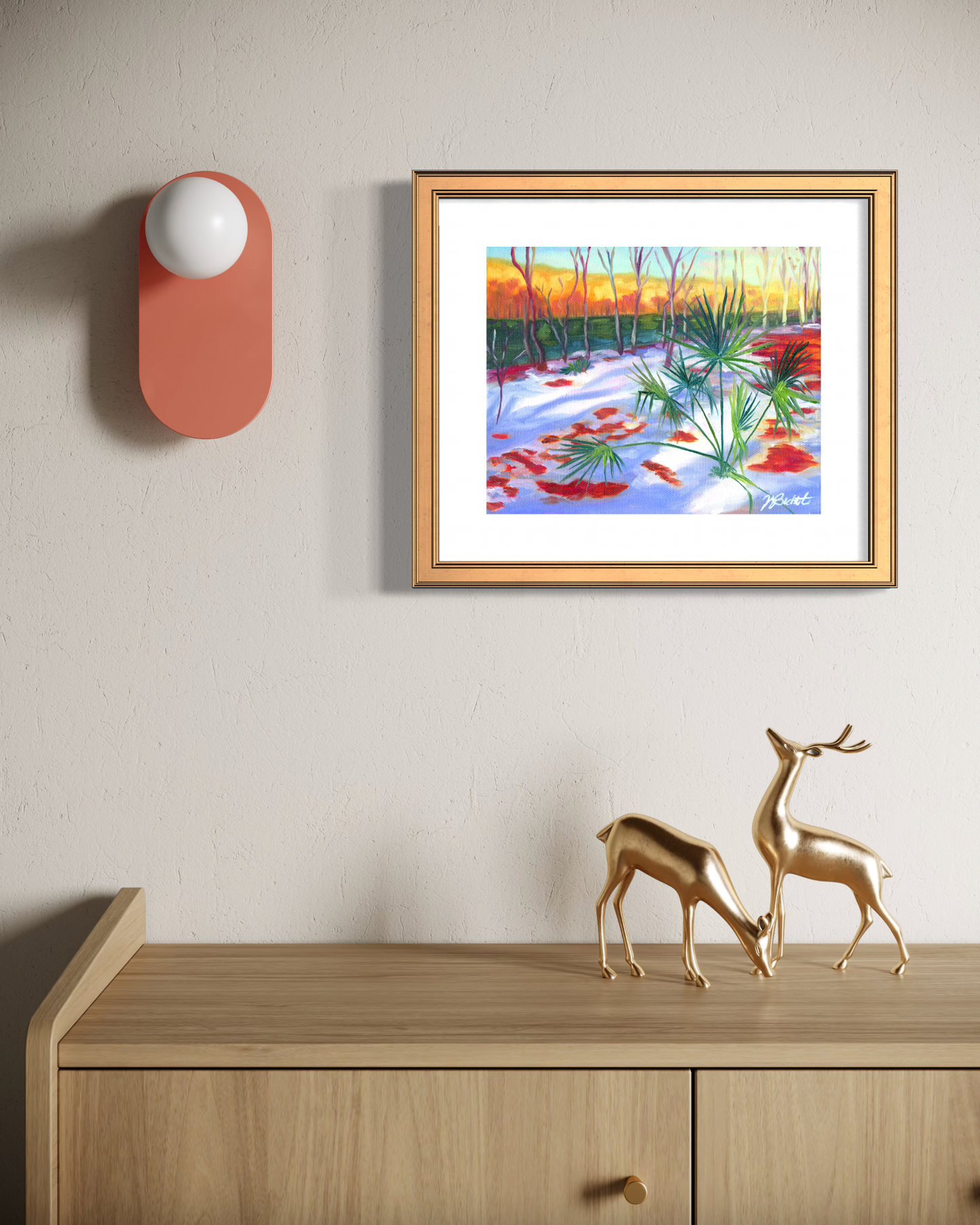 Fine Art Print "Tropical Snow"