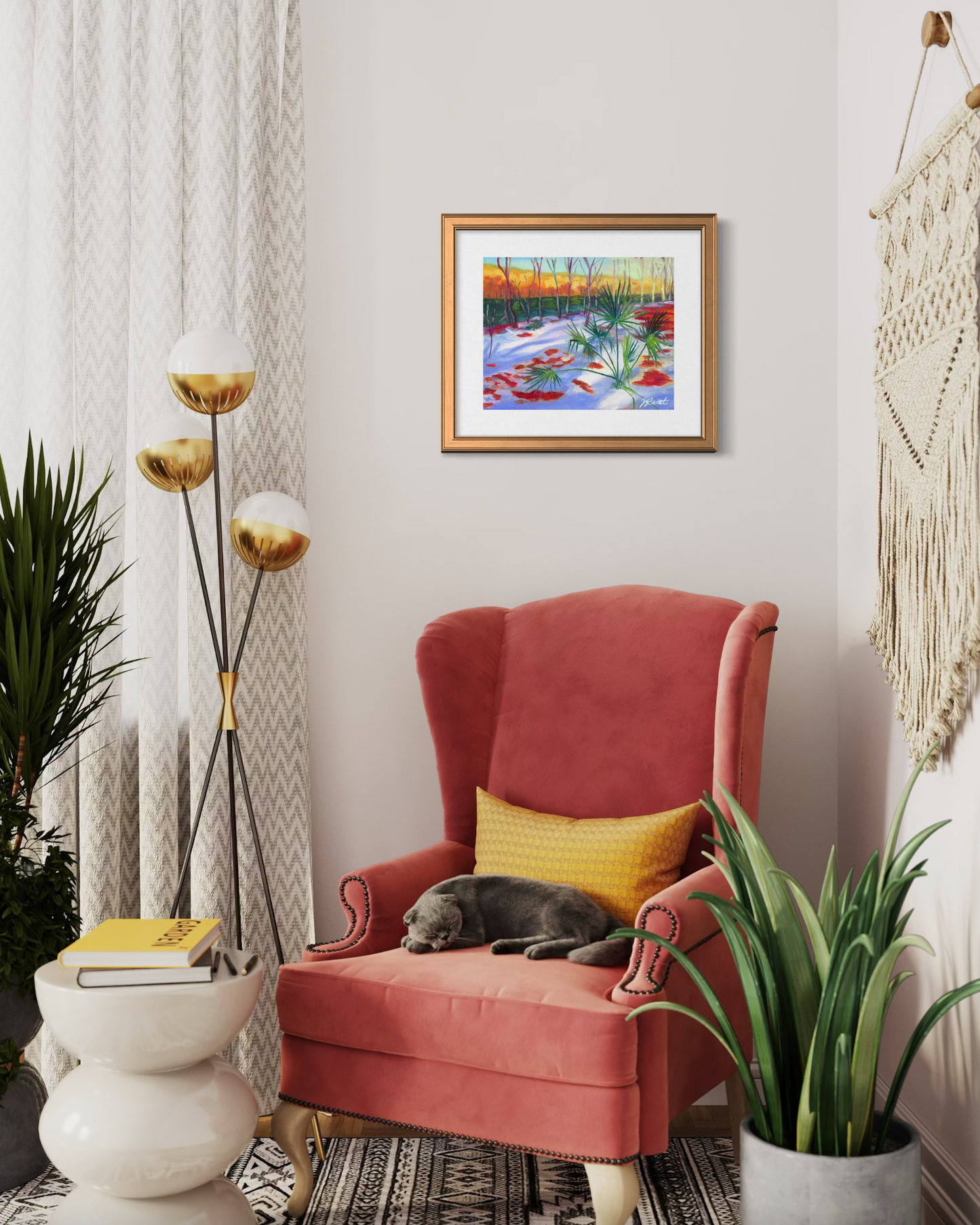 Fine Art Print "Tropical Snow"