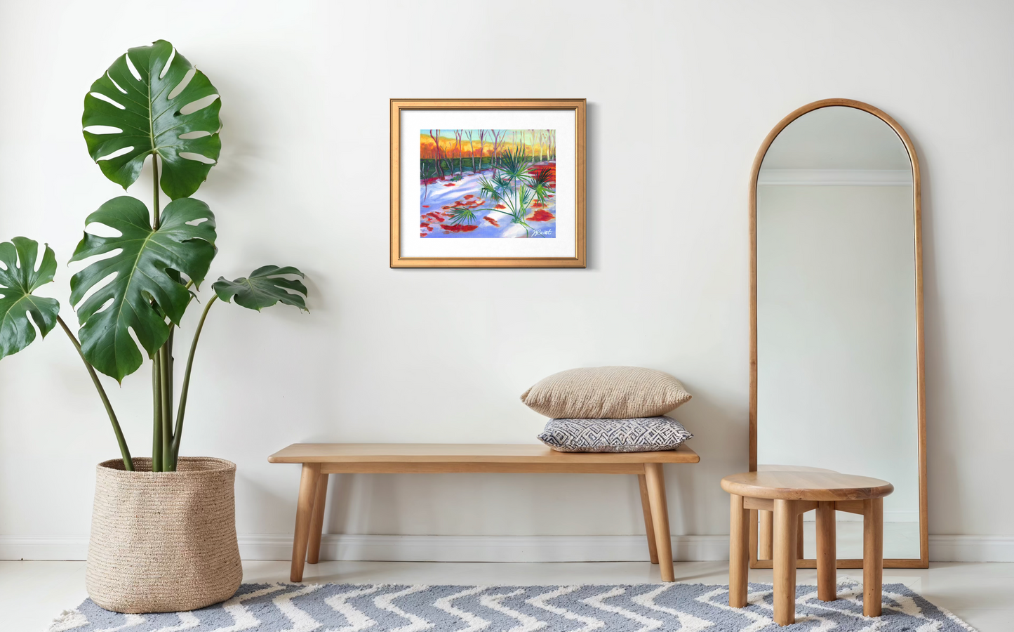 Fine Art Print "Tropical Snow"