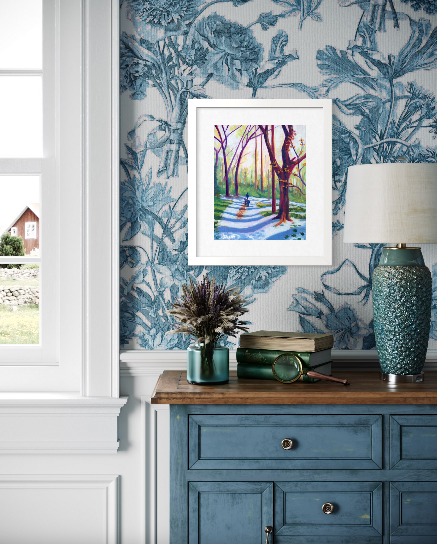 Fine Art Print "Winter's Walk"