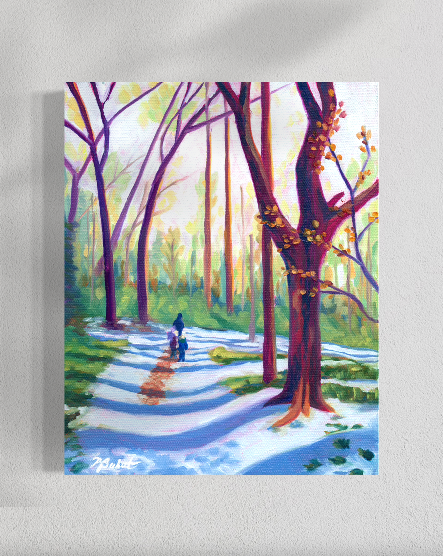"Winter's Walk" Fine Art Prints