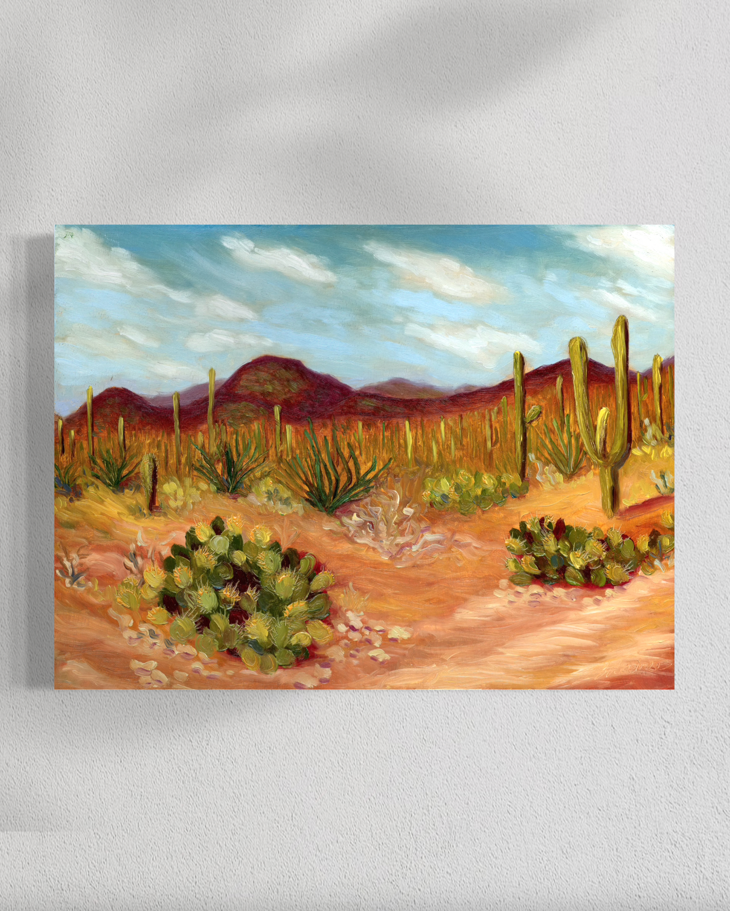 "Cactus Fields" Fine Art Prints