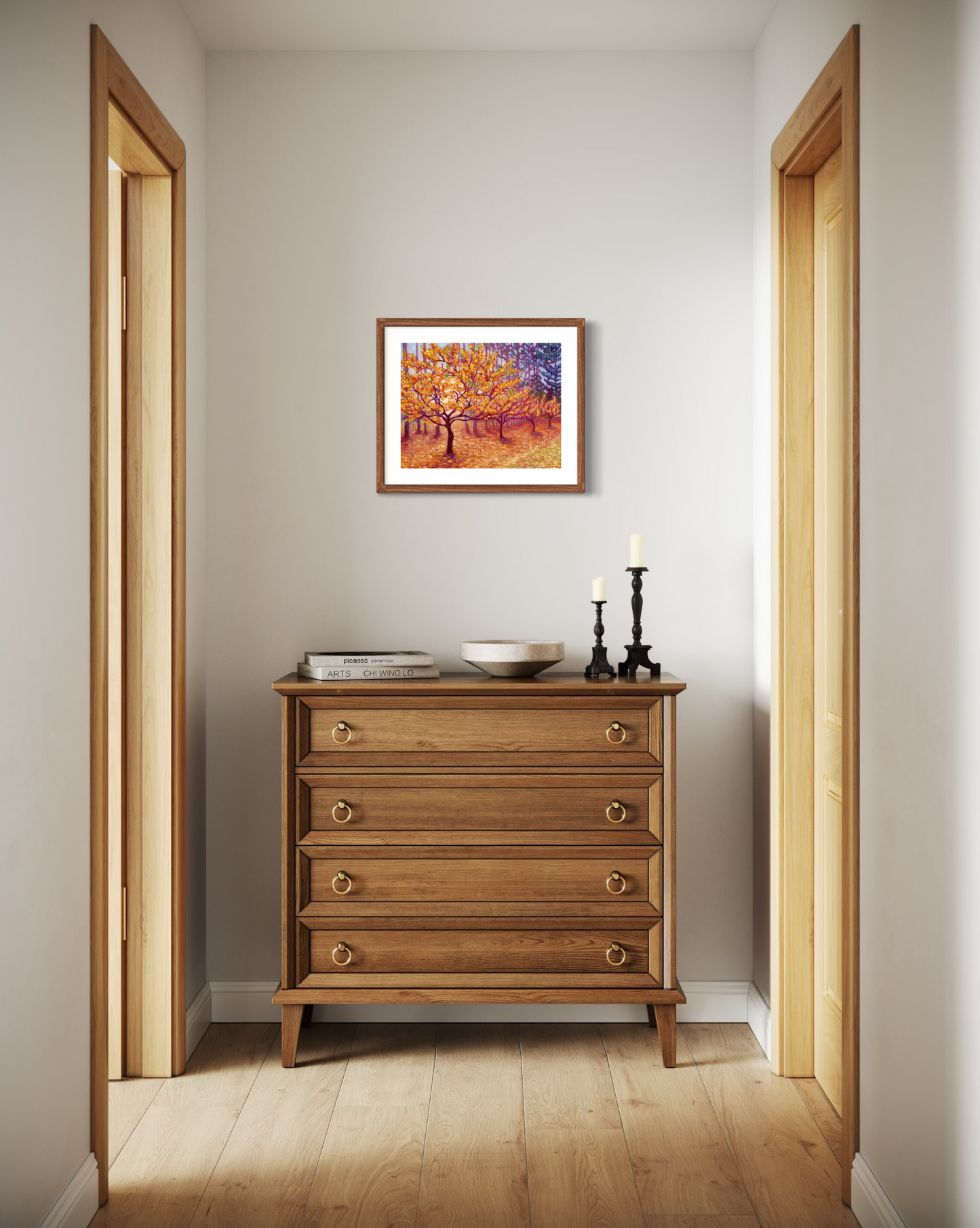 Fine Art Print "Golden Row"