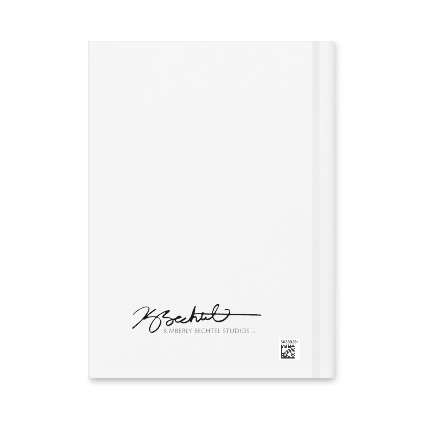 Journal with print of "Winter's Walk"