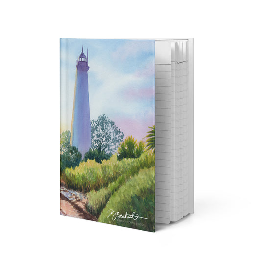 Hardcover journal - St Marks Lighthouse