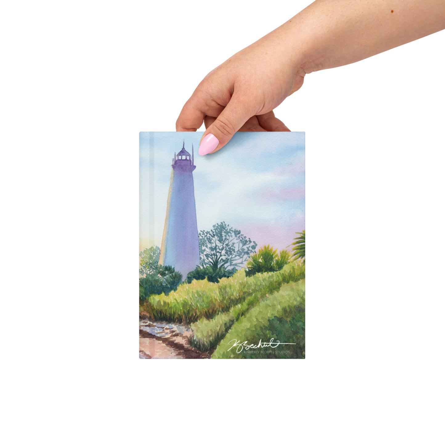 Hardcover journal - St Marks Lighthouse