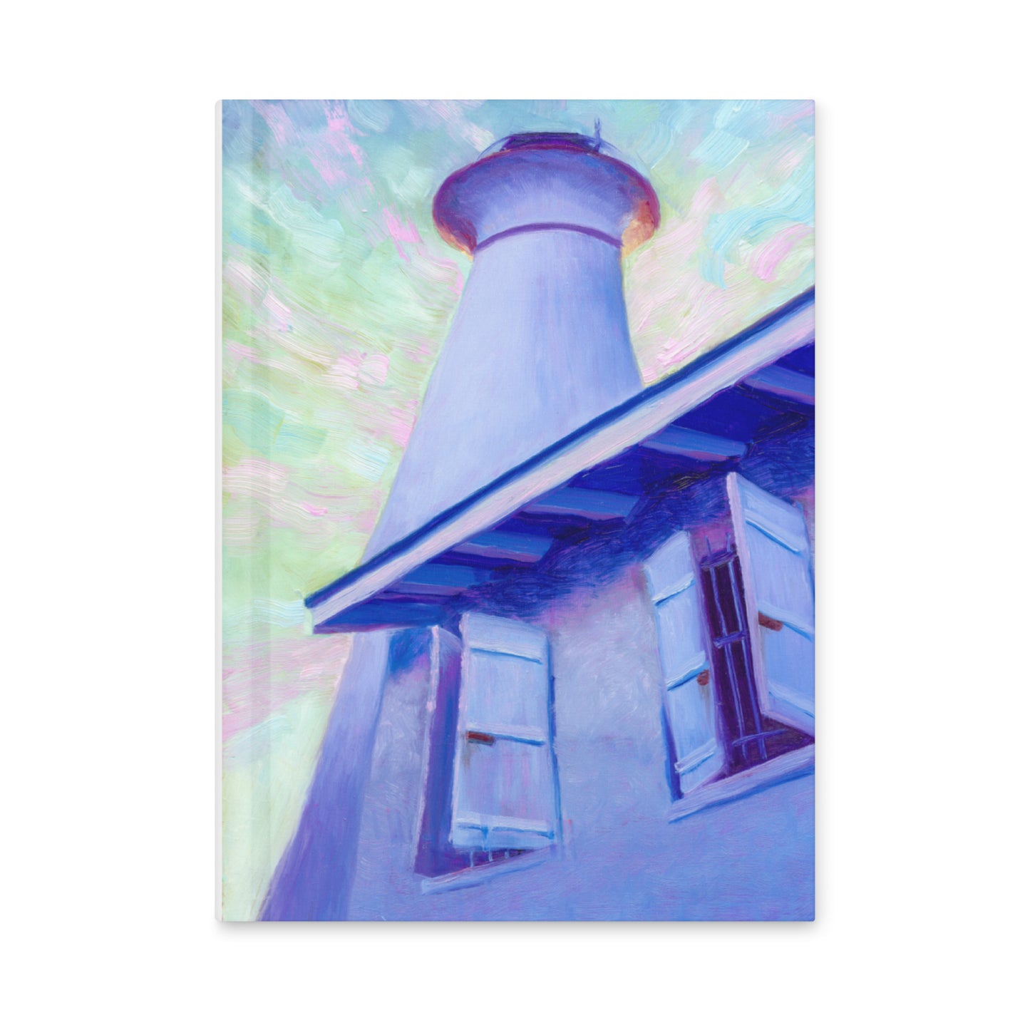 Journal with print of "Sun's Last Touch"