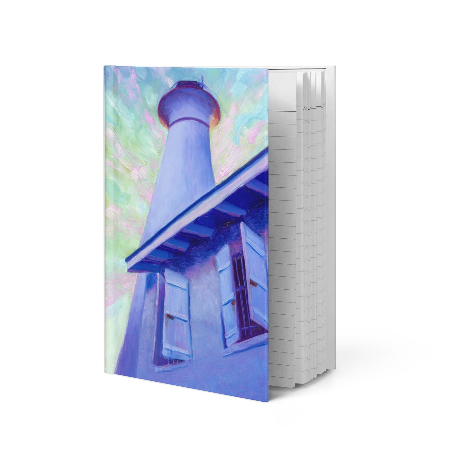 Journal with print of "Sun's Last Touch"