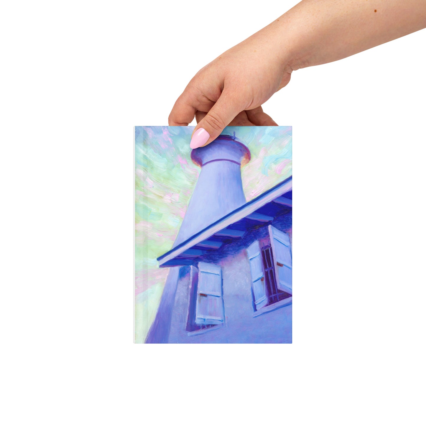 Journal with print of "Sun's Last Touch"