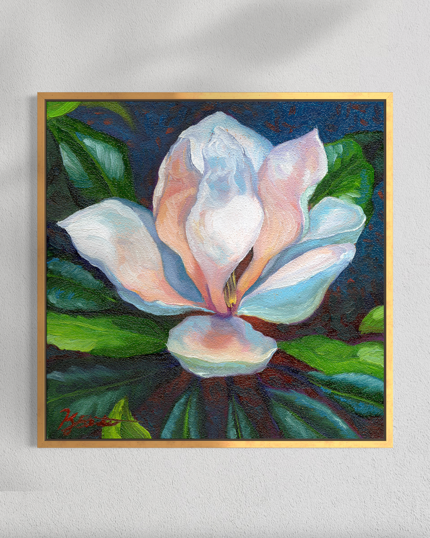 "Magnolia Aglow" Fine Art Prints