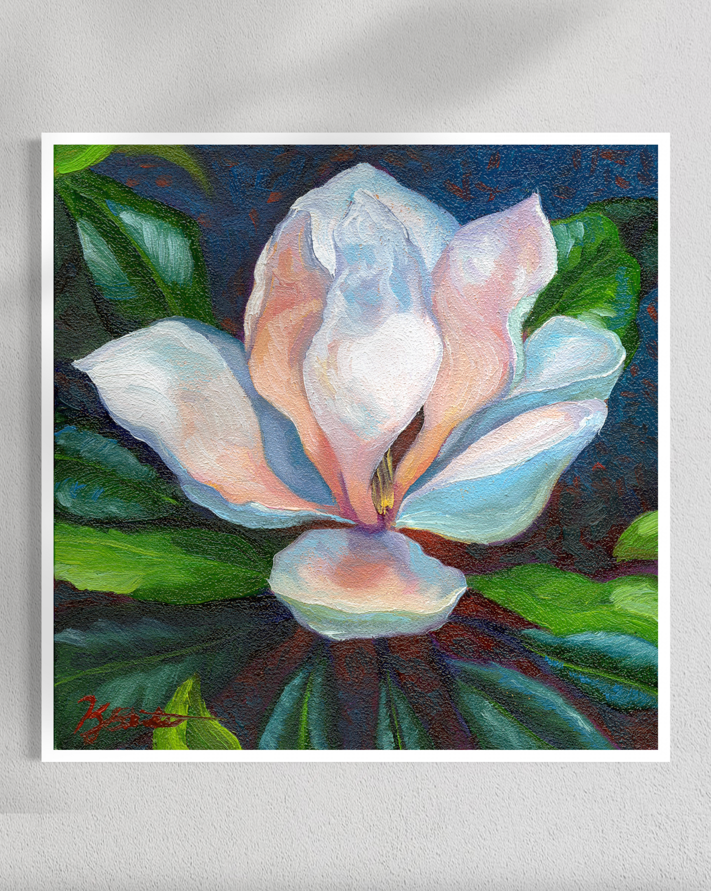 "Magnolia Aglow" Fine Art Prints