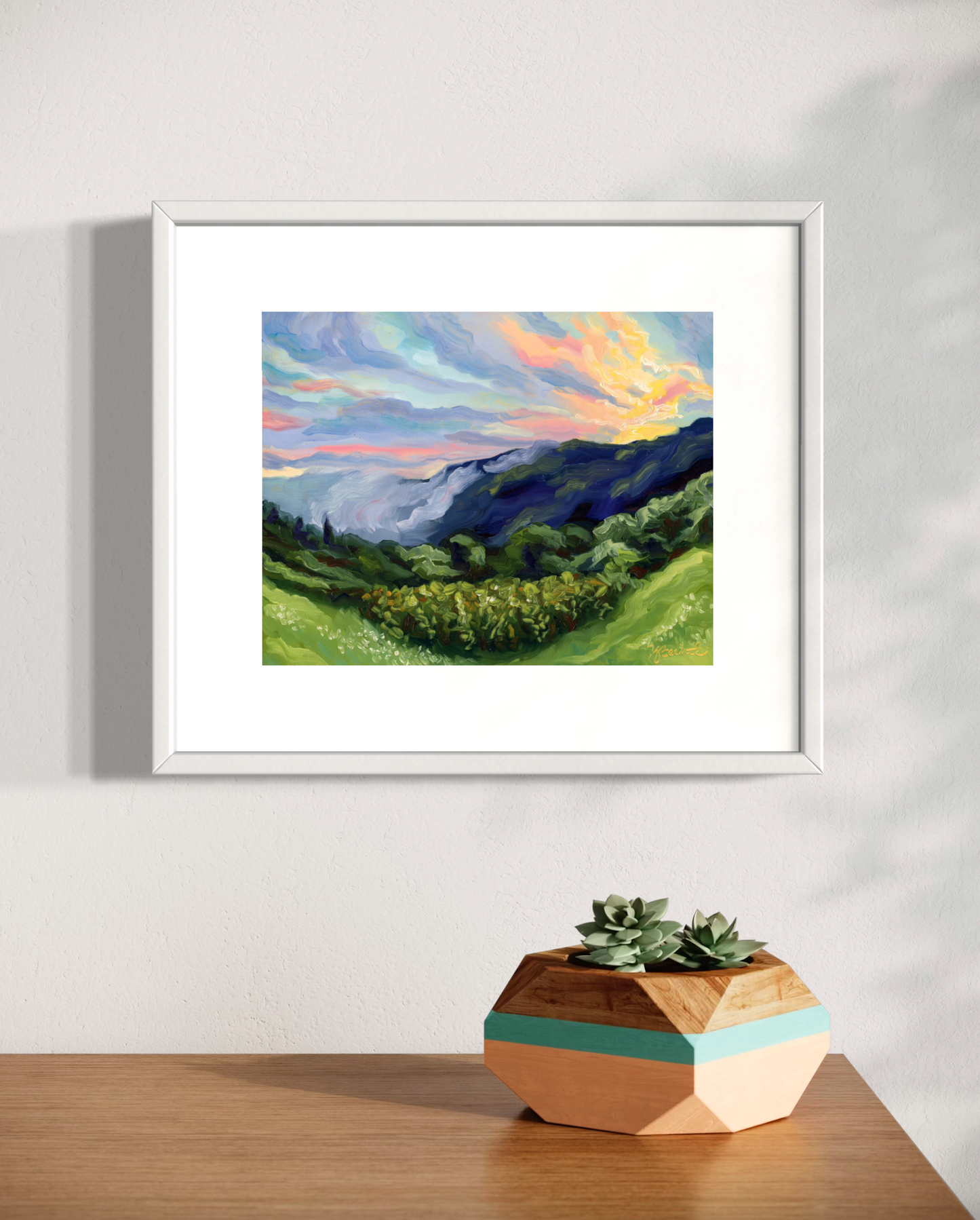 Fine Art Print of "Mountain Mist"