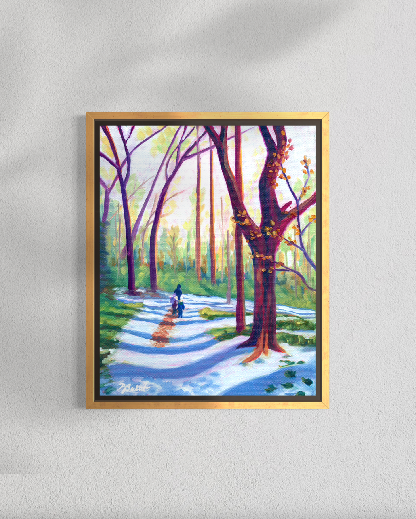 "Winter's Walk" Fine Art Prints